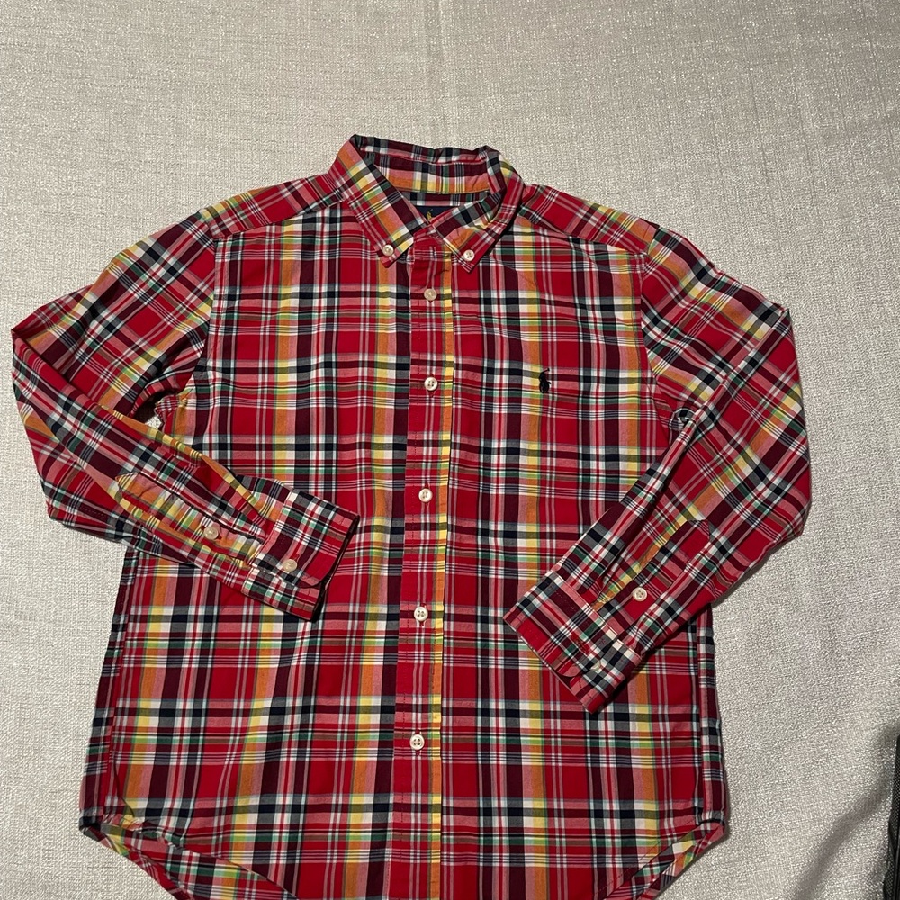 Ralph Lauren Colorful Plaid Shirt